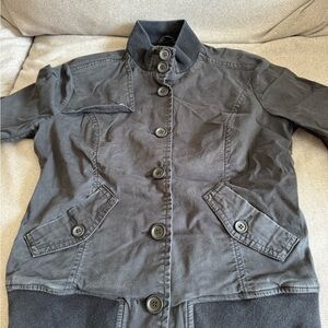 Stylish Black Button-Up Jacket